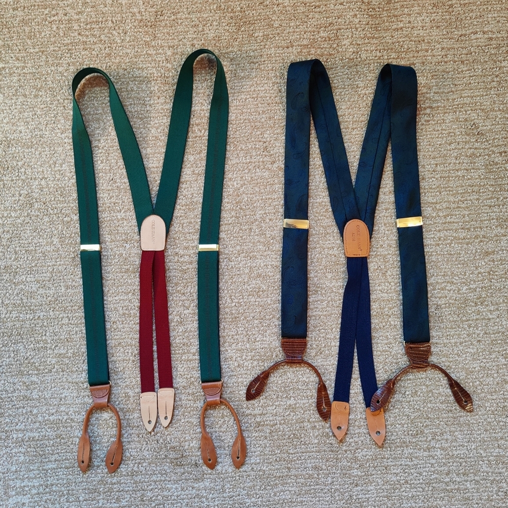 MEN'S COLE•HAAN SUSPENDERS